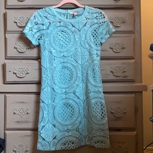 Teal/Aqua Mini dress